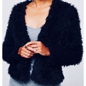 Faux Fur jacket by Gina Tricot